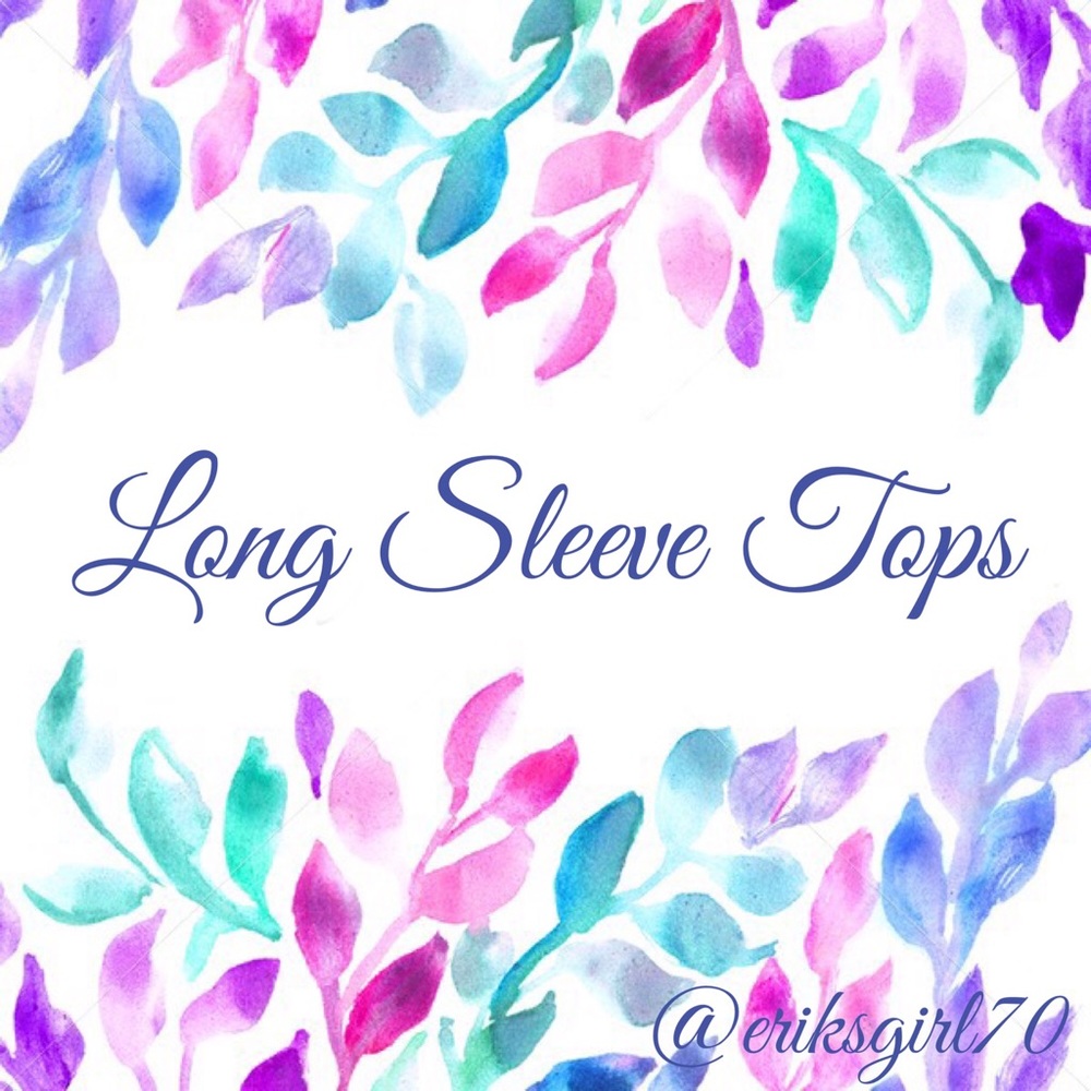 Long sleeve tops